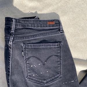 Levi’s Funky White Wash Skinny Jeans Womens size 27